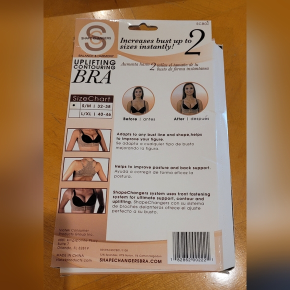 Shape Changers Uplifting Contouring Bra - Picture 2 of 3